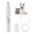 ABS 2 Speed Electric Rechargeable Pets Nail Grinder Trimmer