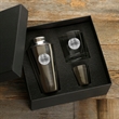 Rocks Glass and Cocktail Shaker Set with Medallion