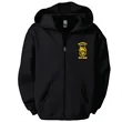 Men's Cotton Polyester Fleece Full Zip Hoodie - Film Crew