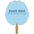 Brain Hand Fan Full Color