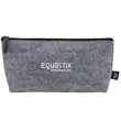 THE GOODS™ Recycled Felt Zippered Pouch