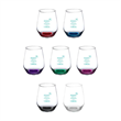 Perfected 12 oz. Silicia Stemless Wine Glass