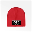 Standard Beanie With Sewn on Embroidered Patch