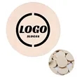 Custom Wooden Round Token Chip MOQ 500pcs