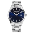 Men's FC SilverTone Stainless Steel Bracelet Watch Blue Dial