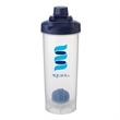 24 oz. Parthenon Plastic Shaker Bottles with Mixer (2 Color)