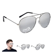 Mirrored Aviator Sunglasses