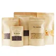 Customizable Kraft Paper Food Self-Sealing Bags