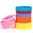 Debossed Silicone Bands