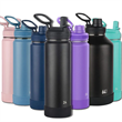 Vacuum Insulated Stainless Steel Water Bottle,18 oz