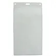 6X4 inch Large Credential Badge Holder - Clear Vinyl