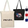 12 Oz. Cotton Canvas Tote Bag W/ Gusset