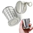 Stainless Steel Portable Outdoor Camping Collapsible Cup