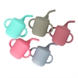 Baby Silicone Drinking Cup With Straw