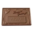 1 lb. 3D Season Greetings Custom Molded Chocolate Bars