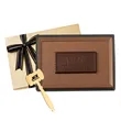 Two tone custom chocolate bar