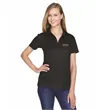 Devon & Jones CrownLux Performance® Ladies' Plaited Polo