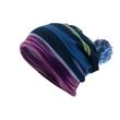 Antimicrobial beanie with pompom