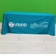 8 FT Economy Draped Table Cover