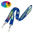 1" TrueColor Custom Event Lanyard/Face Mask Holder