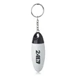 Dallas Plastic Pill Bottle Keychains