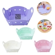 Folding Silicone Candy Snack Fruit Basket