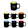 Two-Tone Matte Coffee Mug, 11 oz.