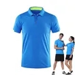Customized Women Men's Quick-Dry Polo Shirt