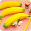 Silicone Wallet Banana Coin Purse Key Pouch