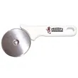 Pizza Cutter White Plastic Handle