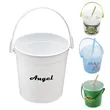32 Oz Full Color Plastic Punch Pail Drink Bucket