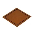 Diamond Shape Leatherette Patch