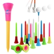 Rubber Top Plastic Golf Tees