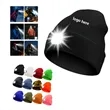 LED Light Winter Knitted Hat Cap