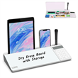 Desktop Glass Whiteboard with Calculator