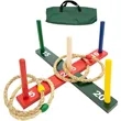 Rope Ring Toss Yard Game - Classic Outdoor Set for All Ages