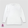 Women's White L/S T-Shirts 100% Polyester - Neil David®