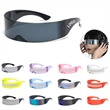 Futuristic Space Cadet Mono Lens Shield Sunglasses