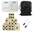 Wooden Classic Giant Yard Dice Game Set