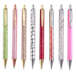 Glitter PU Leather Metal Pen