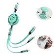 Fast Cord For iOS/Type-C/Micro-USB Multi Charging Cable