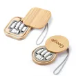 Bamboo Usb Adapter Kit Storage Box Fast Charging Cable