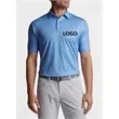 Men's golf shirt with lapels