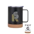 12 oz. Camping Mug With Cork Base