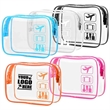 Clear Toiletry Travel Makeup Cosmetic Bag for Women Men