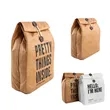 Reusable Freezable Brown Paper Lunch Bag