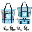 Separable Mesh Beach Tote Pack