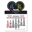 Adhesive Peel-N-Stick® Calendar - Heart