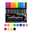 Shimmer Markers Outline Pens 12-Color Set