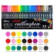 Shimmer Markers Outline Pens 24-Color Set